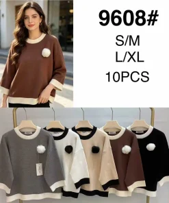 Swetry damskie,size s/m-l/xl,Paczka 10szt,mix kolor