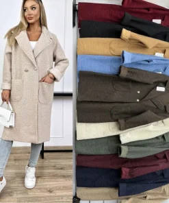 Płaszcz Damskie WŁOSKA,Size uni,paczka 6szt, mix kolor