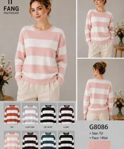 Swetry damskie,size uni,Paczka 10szt ,mix kolor