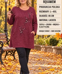 Tuniki damskie, size l-4xl,paczka 5szt,1kolor