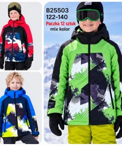 Kurtki DZIECIĘCA,size 122-140,paczka 12szt,mix kolor