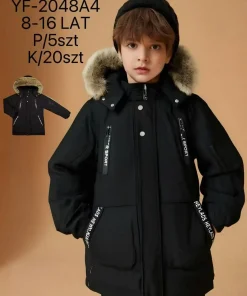 Kurtki DZIECIĘCA,size 8-16lat,Paczka 5szt ,1kolor
