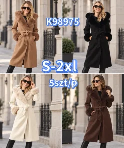 Płaszcz damskie,size s-2xl,paczka 5szt,1kolor