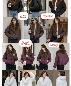 Kurtki damskie ,size s-xl,Paczka 4szt ,1kolor