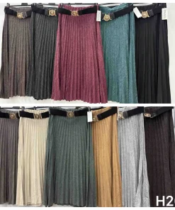 Spódnica długa Damskie WŁOSKA,Size uni,paczka 6szt, mix kolor