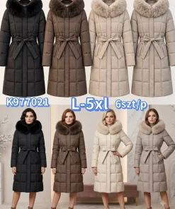 Kurtki damskie ,size l-5xl,Paczka 6szt ,1kolor
