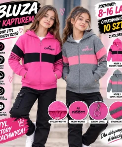 Bluzy DZIECIĘCA,size 8-16lat,Paczka 10szt,mix kolor