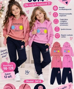 Komplety DZIECIĘCA,size 98-128,paczka 12szt,mix kolor