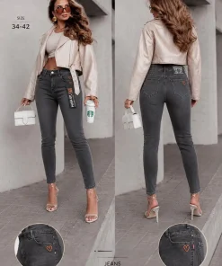 Jeansy Damskie,size 34-42,Paczka 12szt ,1kolor