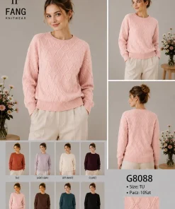Swetry damskie,size uni,Paczka 10szt ,mix kolor