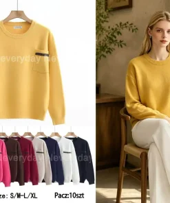 Swetry damskie ,size s/m-l/xl,Paczka 10szt ,mix kolor