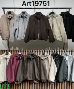 Kurtki Damskie WŁOSKA,Size uni,paczka 6szt, mix kolor