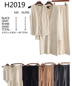 Komplety damskie,size m/l-xl/2xl,paczka 10szt,mix kolor