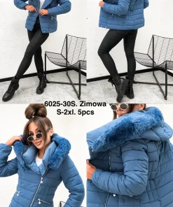 Kurtki Damskie,size s-2xl,Paczka 5szt ,1 kolor