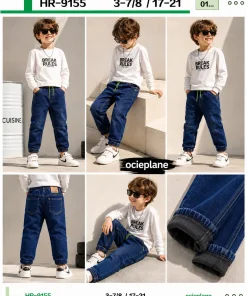 Spodnie JEANSY DZIECIĘCA,size 3-8lat,Paczka 5szt ,1kolor