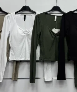 Bluzki Damskie WŁOSKA,Size uni,paczka 6szt, mix kolor