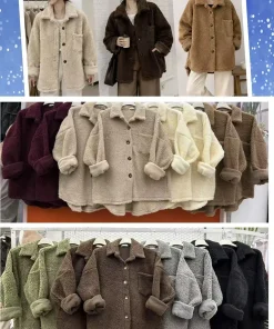 Kurtki damskie,size uni,paczka 6szt,mix kolor