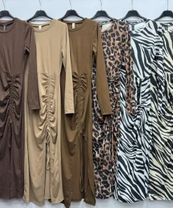 Sukienki Damskie WŁOSKA,Size uni,paczka 6szt, mix kolor