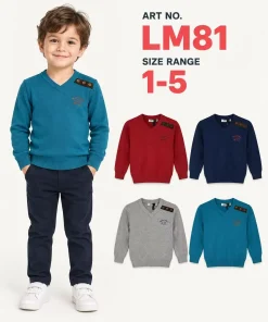 Swetry DZIECIĘCA,size 1-5lat,paczka 5szt,1 kolor