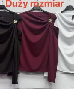 Bluzki Damskie WŁOSKA,Size uni,paczka 6szt, mix kolor