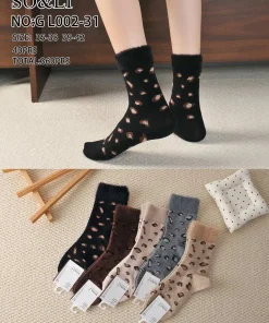 Skarpety Damskie,size 35-42,paczka 40szt,mix kolor