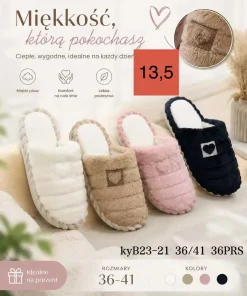 Buty Kapcie DAMSKIE 36-41 36par)