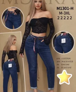 Jeansy Damskie,size m-3xl,Paczka 10szt ,1kolor