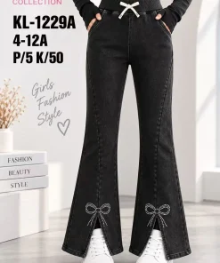 Spodnie JEANSY DZIECIĘCA,size 4-12lat,Paczka 5szt,1kolor