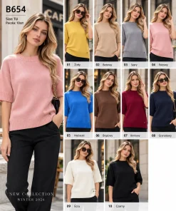Swetry Damskie ,Size uni,paczka 10szt, mix kolor