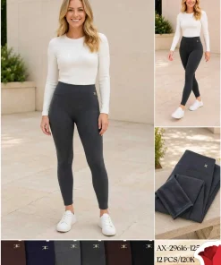 Leginsy Damskie,size s-xl,paczka 12szt,mix kolor