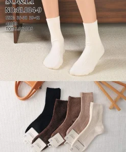 Skarpety Damskie,size 35-42,paczka 40szt,mix kolor
