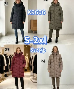 Kurtki damskie,size s-2xl,Paczka 5szt,1kolor