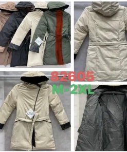 Kurtki Damskie,size m-2xl,Paczka 4szt,1kolor