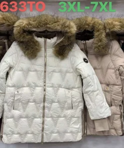 Kurtki Damskie,size 3xl-7xl,Paczka 5szt ,1kolor