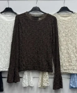 Bluzki Damskie WŁOSKA,Size uni,paczka 6szt, mix kolor