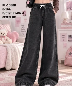 Spodnie JEANSY DZIECIĘCA,size 8-16lat,Paczka 5szt ,1kolor