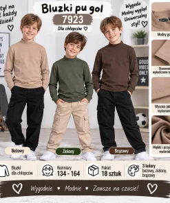 Bluzki DZIECIĘCA,size 134-164,paczka 18szt,mix kolor