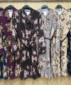 Sukienki Damskie WŁOSKA,Size uni,paczka 6szt, mix kolor
