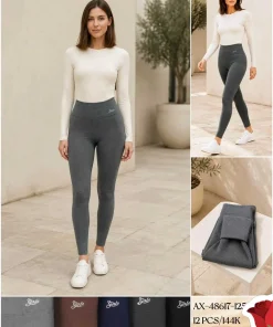 Leginsy Damskie,size s-xl,paczka 12szt,mix kolor