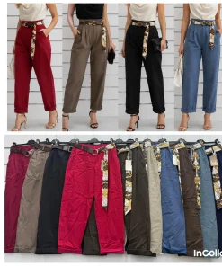 Spodnie damskie,size uni,paczka 6szt,mix kolor