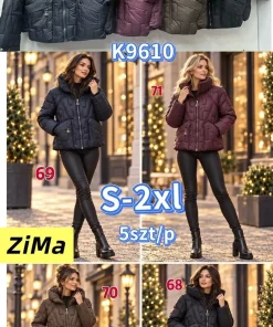 Kurtki damskie,size s-2xl,Paczka 5szt,1kolor