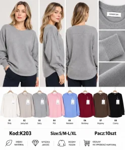 Swetry Damskie ,Size s/m-l/xl,paczka 10szt, mix kolor