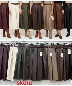 Spódnica długa Damskie WŁOSKA,Size uni,paczka 6szt, mix kolor