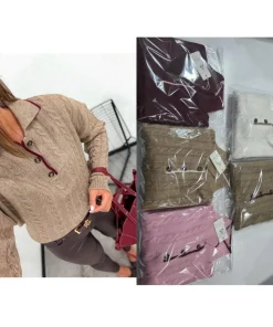 Swetry Damskie,size uni,paczka 6szt,mix kolor