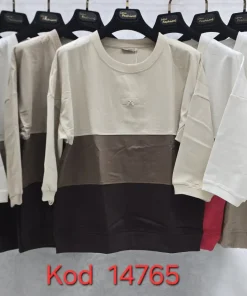 Bluzki Damskie,size uni,Paczka 12szt,mix kolor