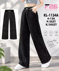 Spodnie JEANSY DZIECIĘCA,size 4-12lat,Paczka 5szt,1kolor