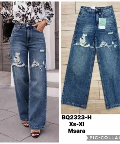 Jeansy Damskie,size xs-xl,paczka 12szt,1kolor