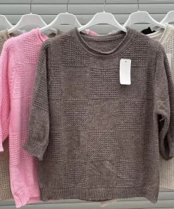 Swetry Damskie WŁOSKA,Size uni,paczka 6szt, mix kolor