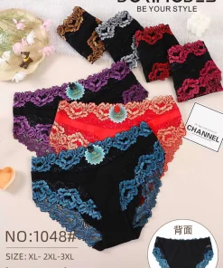 Majtki Damskie,size xl-3xl,Paczka 24szt,mix kolor
