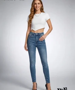 Jeansy Damskie, size xs-xl,paczka 12szt,1kolor